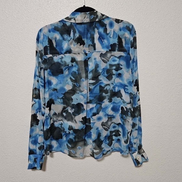 BCBGMAXAZRIA faux wrap style top size large - Picture 7 of 14